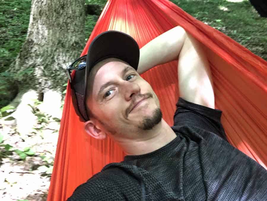 Hammock Camping without Pillow