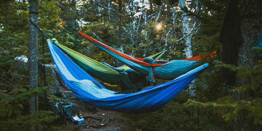 Hammocks with Sleeping Bags