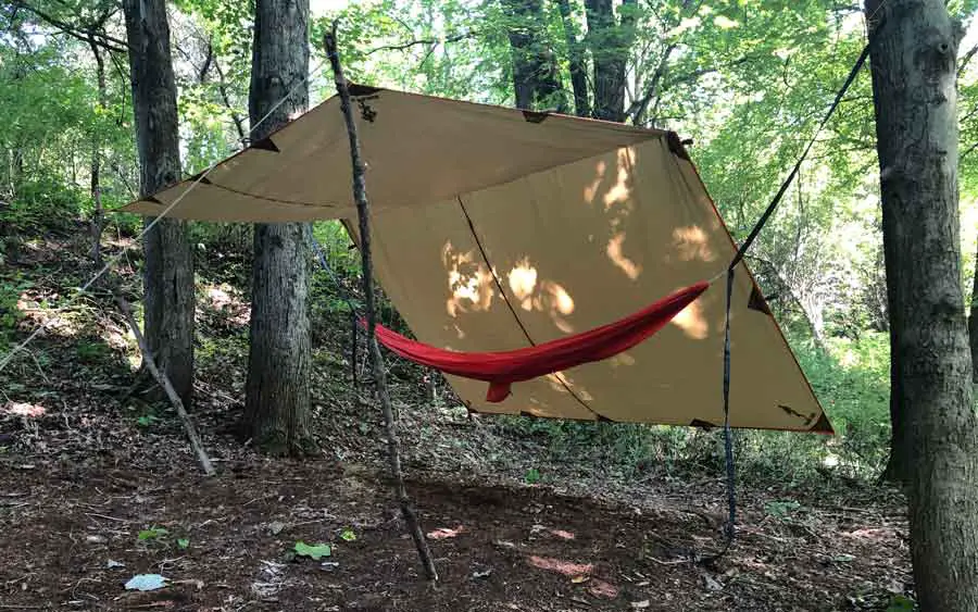 Eno Sub 6 with porch mode Rain Fly