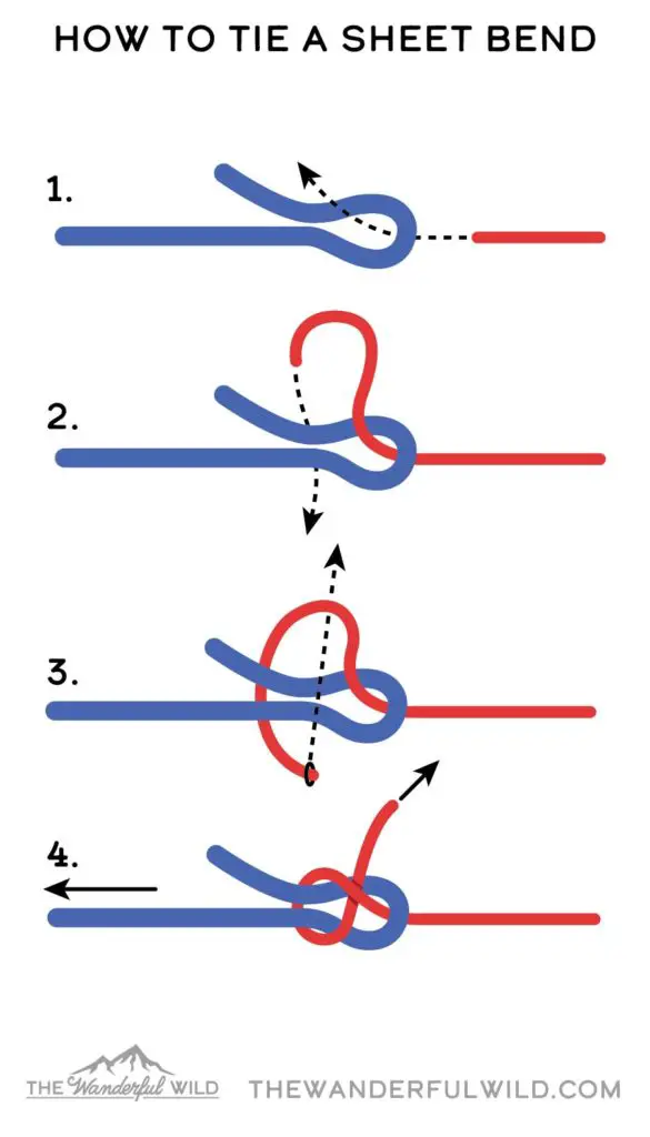 Tying a outlet hammock