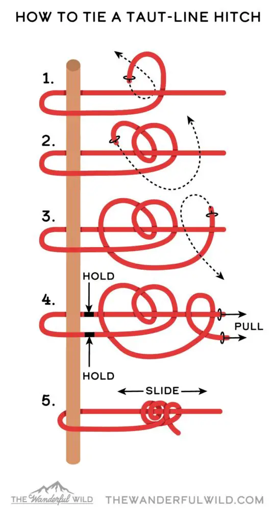 Hammock tying clearance